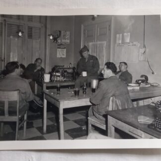 Photo originale de GI de la 89° DI au repos