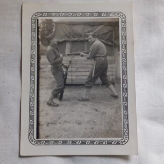 Photo originale humoristique de 2 GI