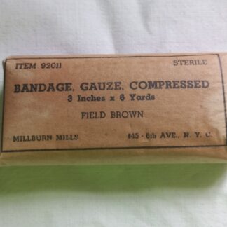 Bandage (3in x 6 yards) US MILLBURN MILLS