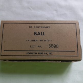Boite vide calibre 45 M1 (lot 5890 REMINGTON)