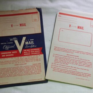 Pochette d'enveloppes V-MAIL WW2 neuves (12)