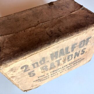 Carton de ration 5 in 1 du terrain