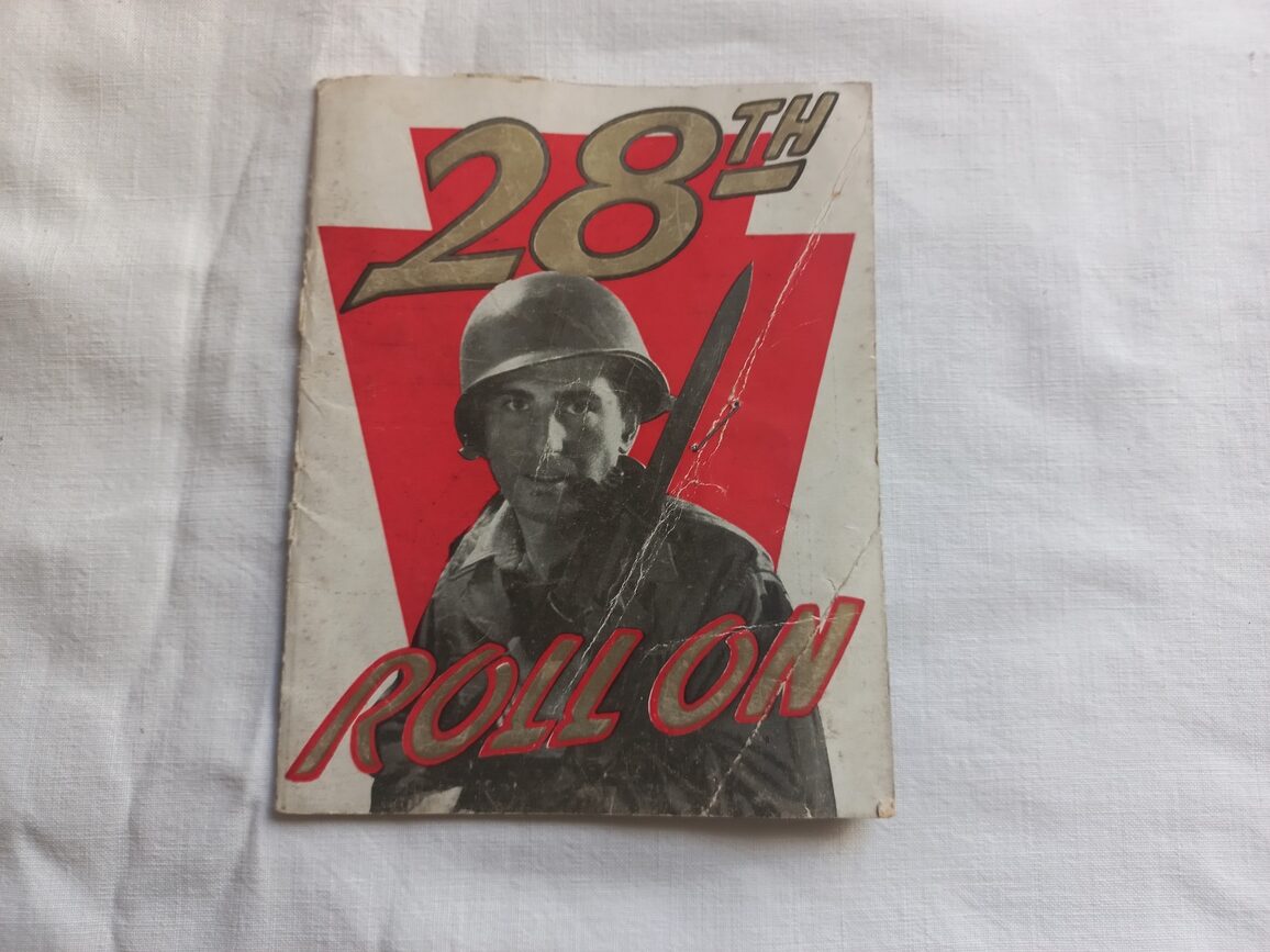 Livret original sur la 28° Infantry Division (nominatif)