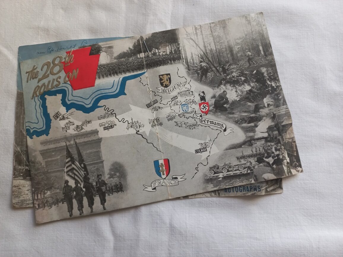 Livret original sur la 28° Infantry Division (nominatif) – Image 4