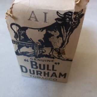 Boite vide pour paquets de tabac DURHAM