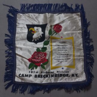 Housse de coussin CAMP BRECKINRIDGE (sister)