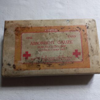 Bandage absorbent daté 1917 (1 yard)