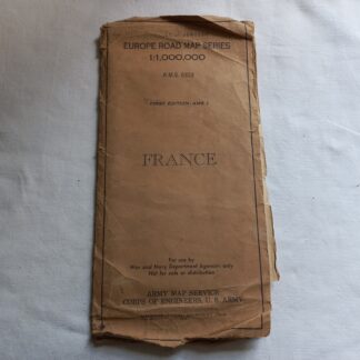 Carte de France originale datée 1944 (1/1000000') nominative