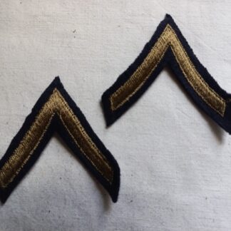 Chevrons PVT 1ST CLASS (brodés vert sur feutre)