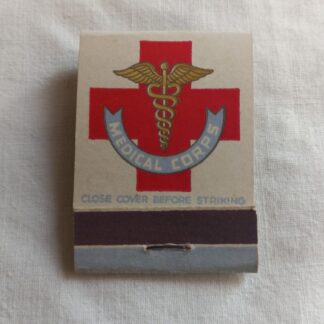 Pochette d'allumettes US MEDICAL CORPS