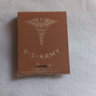 Pochette d'allumettes US ARMY General Hospital