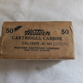 Boite vide calibre 30 M1(WCC 6043)