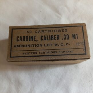 Boite vide calibre 30 M1(WCC 6515)